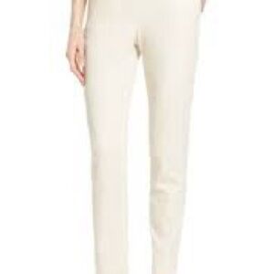 NIC+ZOE Cream Ankle-Length Pull On Cropped Pants